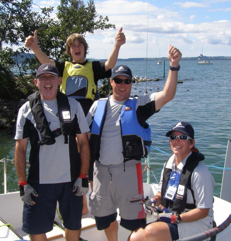  New Zealand won the B2 Event in the 2009 IFDS Blind World Sailing Championships at Rotorua © David Staley - copyright